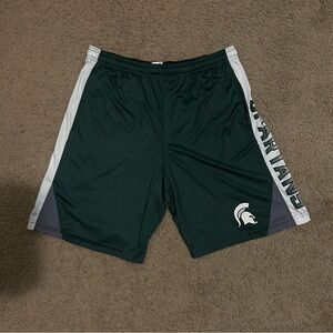 msu shorts, xl